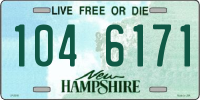 NH license plate 1046171