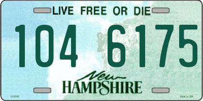 NH license plate 1046175
