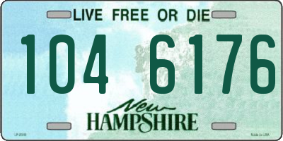 NH license plate 1046176