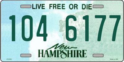 NH license plate 1046177