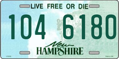 NH license plate 1046180
