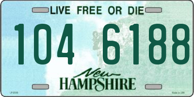 NH license plate 1046188
