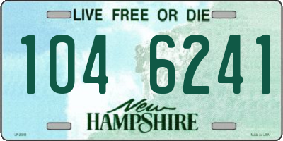 NH license plate 1046241