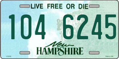 NH license plate 1046245