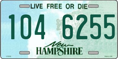 NH license plate 1046255