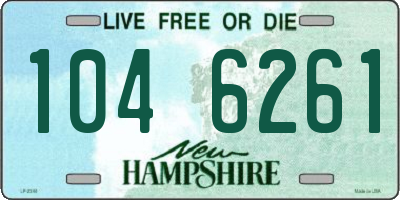NH license plate 1046261