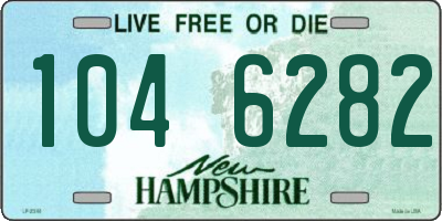 NH license plate 1046282