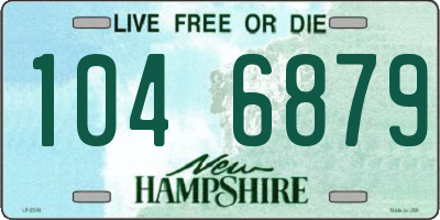 NH license plate 1046879