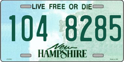 NH license plate 1048285