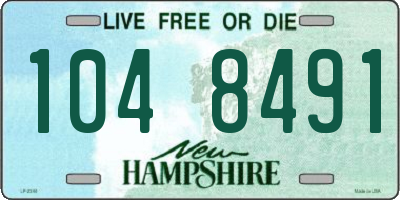 NH license plate 1048491