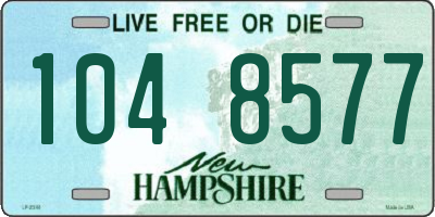 NH license plate 1048577