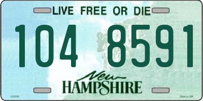 NH license plate 1048591