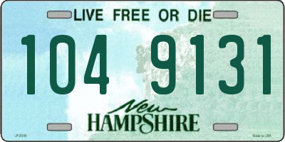 NH license plate 1049131