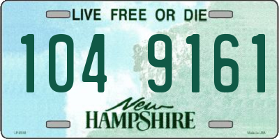 NH license plate 1049161