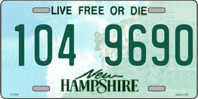 NH license plate 1049690