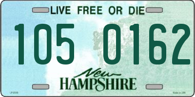 NH license plate 1050162