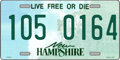 NH license plate 1050164