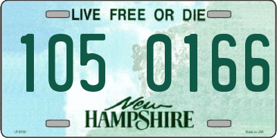 NH license plate 1050166