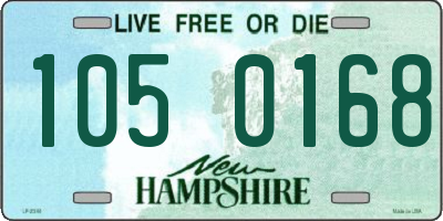 NH license plate 1050168