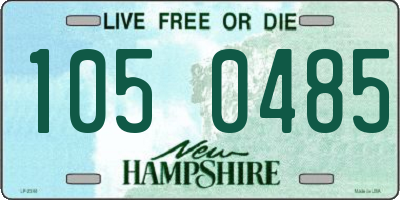 NH license plate 1050485