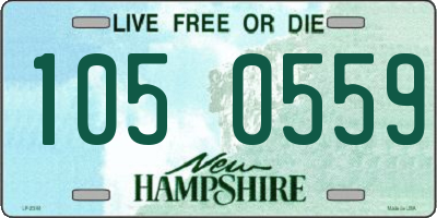 NH license plate 1050559