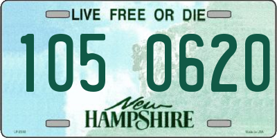 NH license plate 1050620