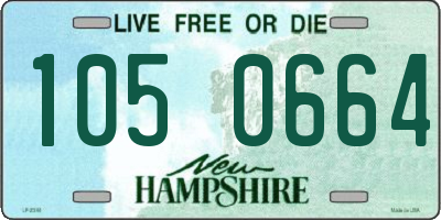 NH license plate 1050664