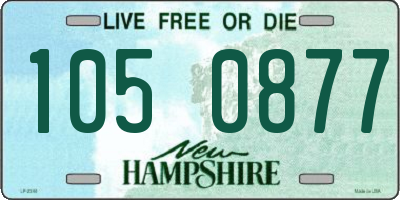 NH license plate 1050877