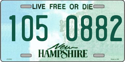 NH license plate 1050882