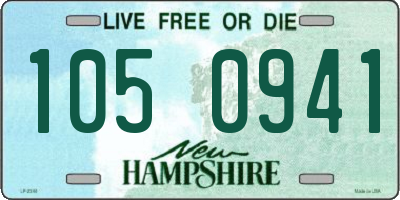 NH license plate 1050941