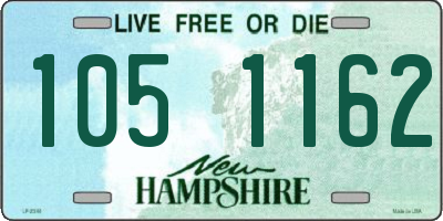 NH license plate 1051162
