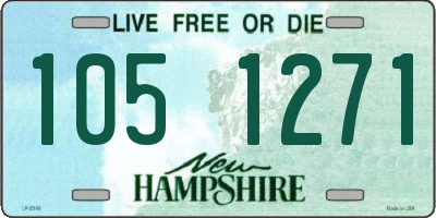 NH license plate 1051271