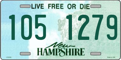 NH license plate 1051279