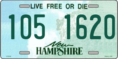 NH license plate 1051620
