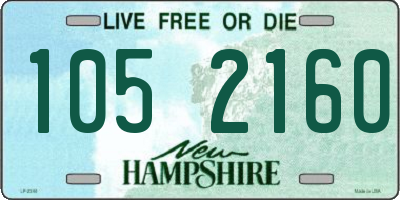 NH license plate 1052160