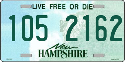 NH license plate 1052162