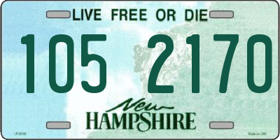 NH license plate 1052170