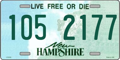 NH license plate 1052177