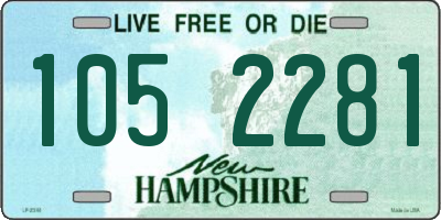 NH license plate 1052281
