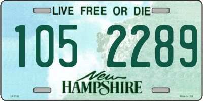 NH license plate 1052289