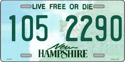 NH license plate 1052290