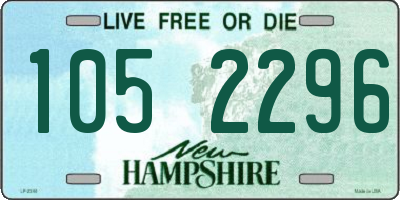 NH license plate 1052296