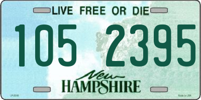 NH license plate 1052395