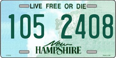 NH license plate 1052408