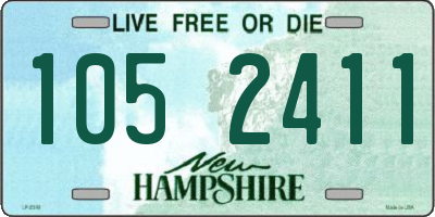 NH license plate 1052411