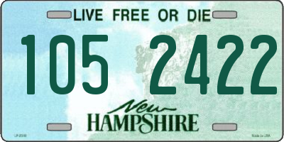 NH license plate 1052422