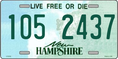 NH license plate 1052437