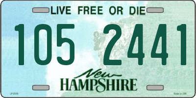 NH license plate 1052441