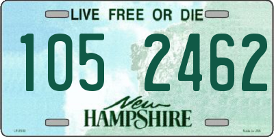 NH license plate 1052462
