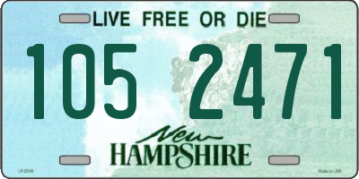 NH license plate 1052471